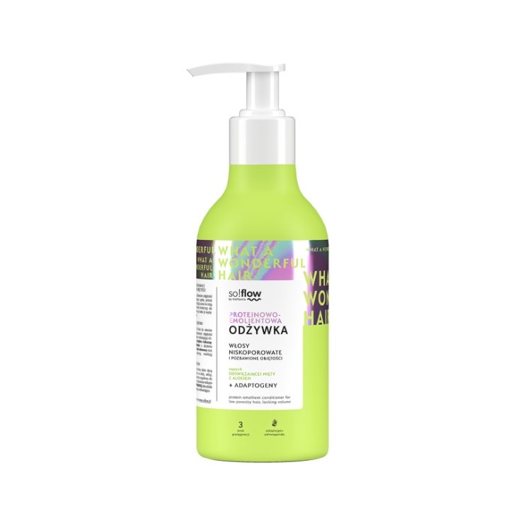 Vis Plantis so!flow Protein-emollient Conditioner for low porosity hair without volume 400 ml