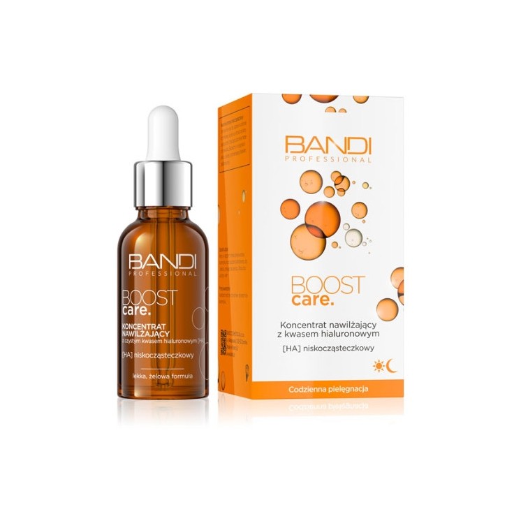 Bandi Boost Care Koncentrat nawilżający z czystym kwasem hialuronowym 30 ml