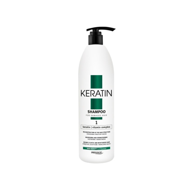 Шампунь для волосся Prosalon Professional Keratin з кератином 1000 г