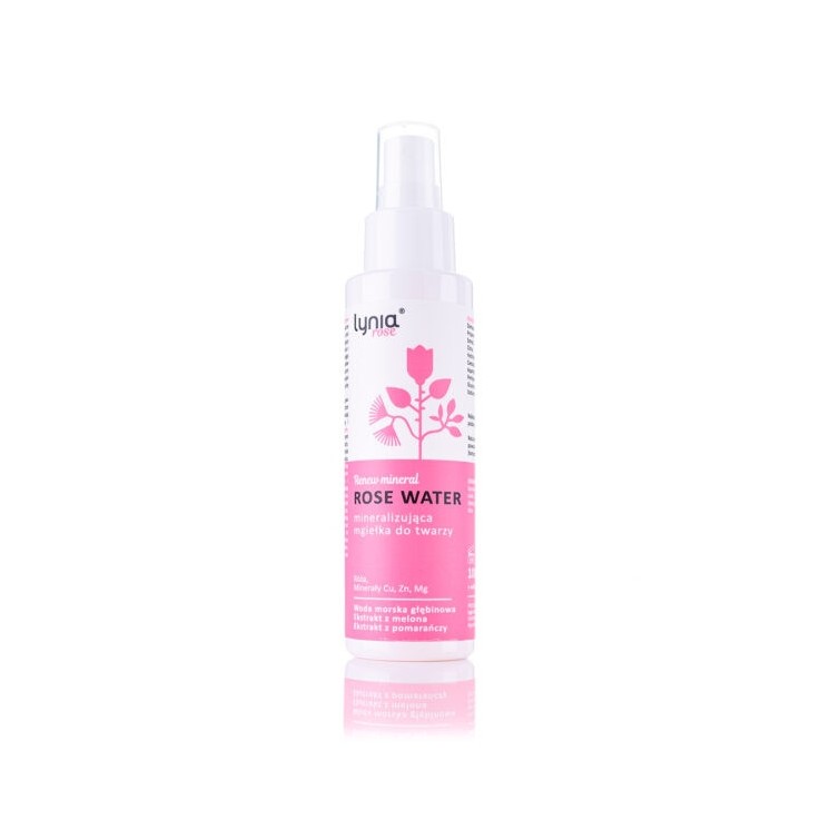 Мінеральний спрей для обличчя Lynia Renew Mineral Rose Water 100 мл
