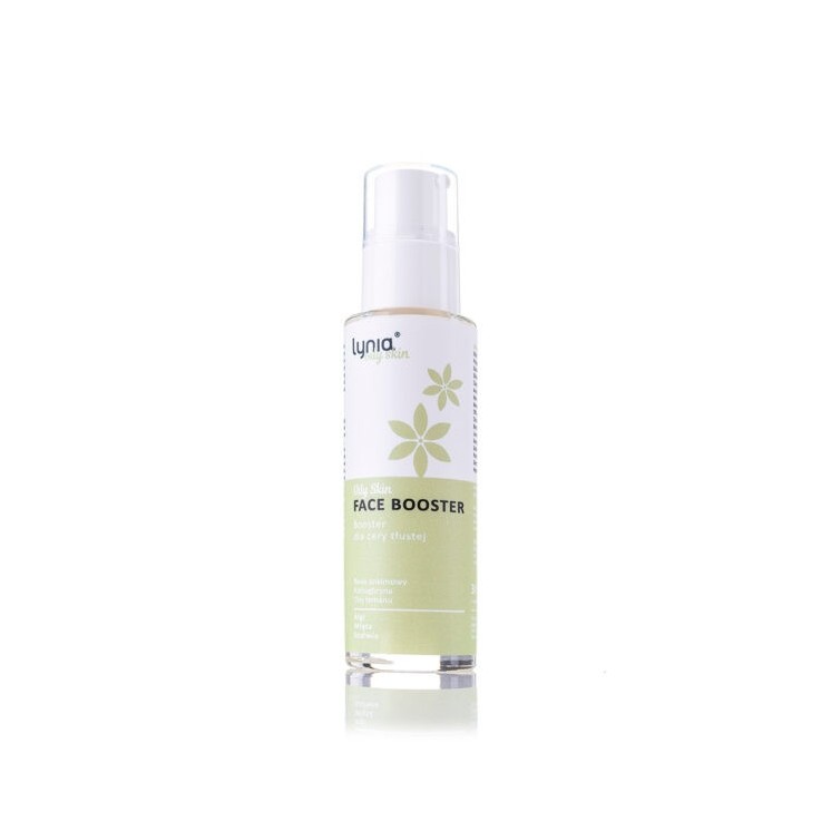 Lynia Oily Skin Booster do twarzy do cery tłustej, trądzikowej z Kwasem Szikimowym 30 ml