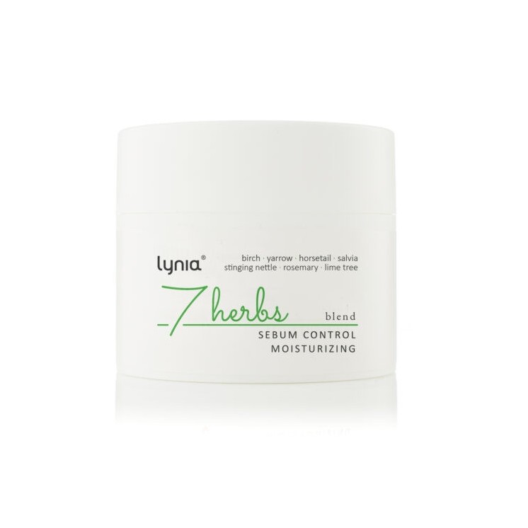 Lynia 7 Herbs Krem do twarzy regulujący Sebum 50 ml