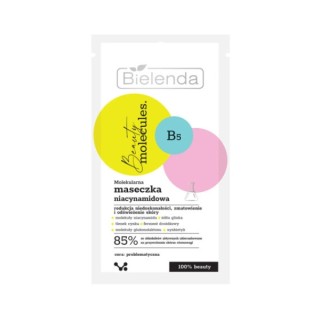 Bielenda Beauty Molecules Molekularna Maseczka do twarzy Niacynamidowa Bielenda Beauty Molecules Molekularna Maseczka do twarzy Niacynamidowa