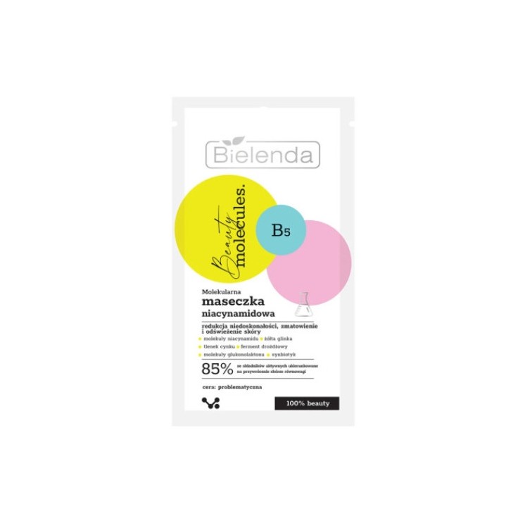 Маска для обличчя Bielenda Beauty Molecules Molecular Niacinamide