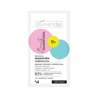 Bielenda Beauty Molecules Synbiotisch moleculair gezichtsmasker Bielenda Beauty Molecules Synbiotisch moleculair gezichtsmasker