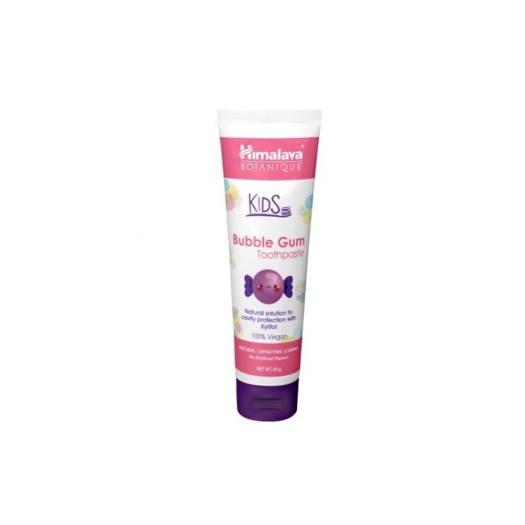 Himalaya Botanique Kids Pasta do zębów dla dzieci Bubble Gum 80 ml
