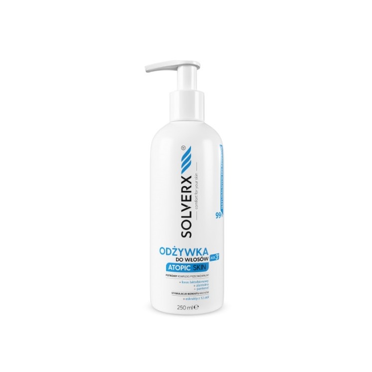 Solverx Atopic Skin Odżywka do włosów do skóry atopowej 250 ml
