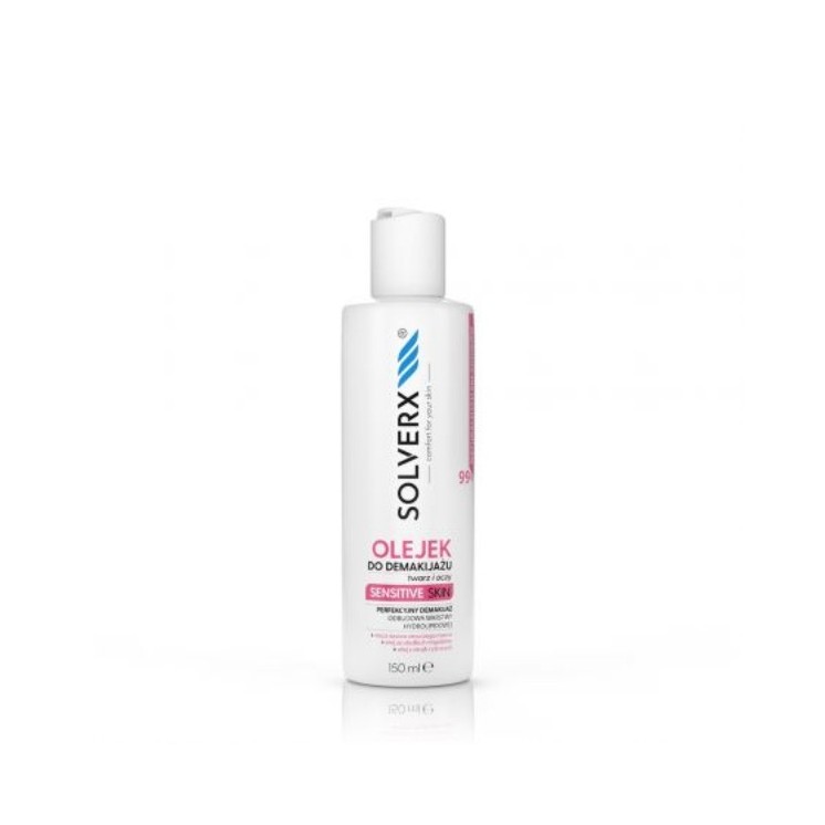 Solverx Sensitive Skin Olejek do demakijażu twarzy 150 ml