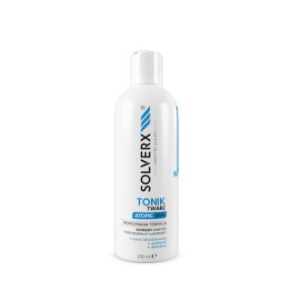 Solverx Atopic Skin Tonik do twarzy łagodzący dla skóry atopowej 200 ml Solverx Atopic Skin Tonik do twarzy łagodzący dla skóry atopowej 200 ml
