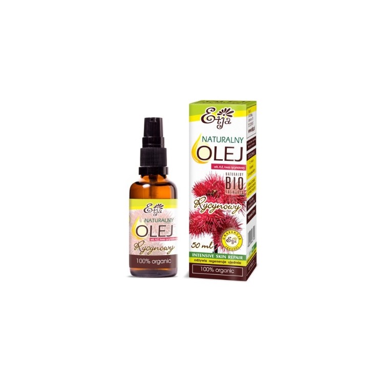 Etja Naturalny Olej Rycynowy BIO 50 ml
