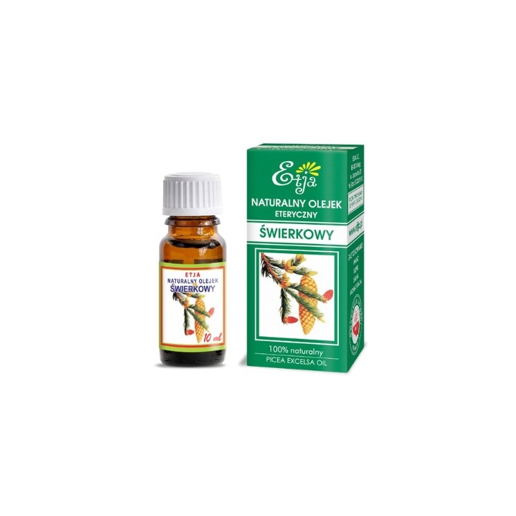 Etja Naturalny Olejek eteryczny Świerkowy 10 ml