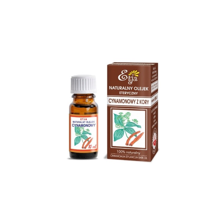 Etja Naturalny Olejek eteryczny Cynamonowy z Kory 10 ml