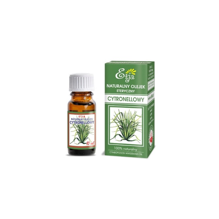 Etja Naturalny Olejek eteryczny Cytronellowy 10 ml