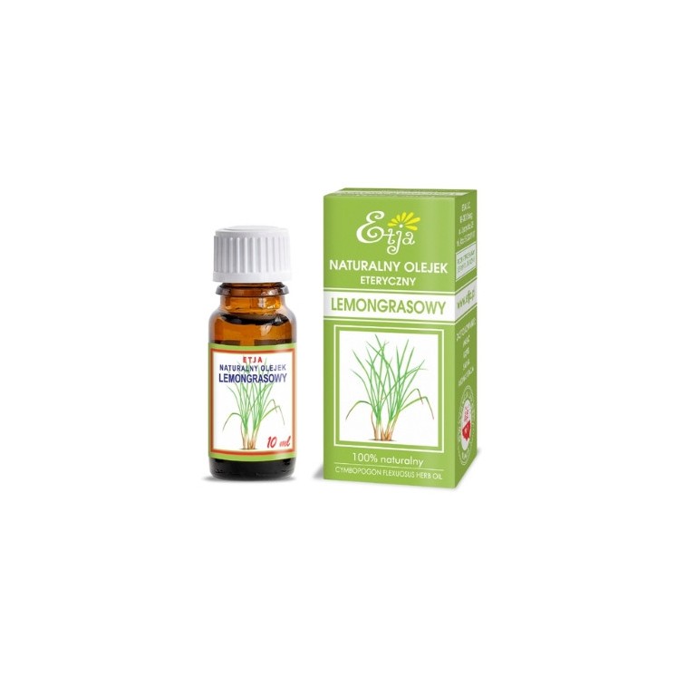 Etja Naturalny Olejek eteryczny Lemongrasowy 10 ml