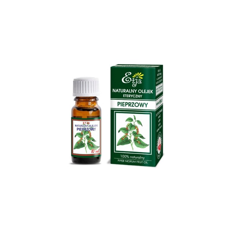 Etja Naturalny Olejek eteryczny Pieprzowy 10 ml