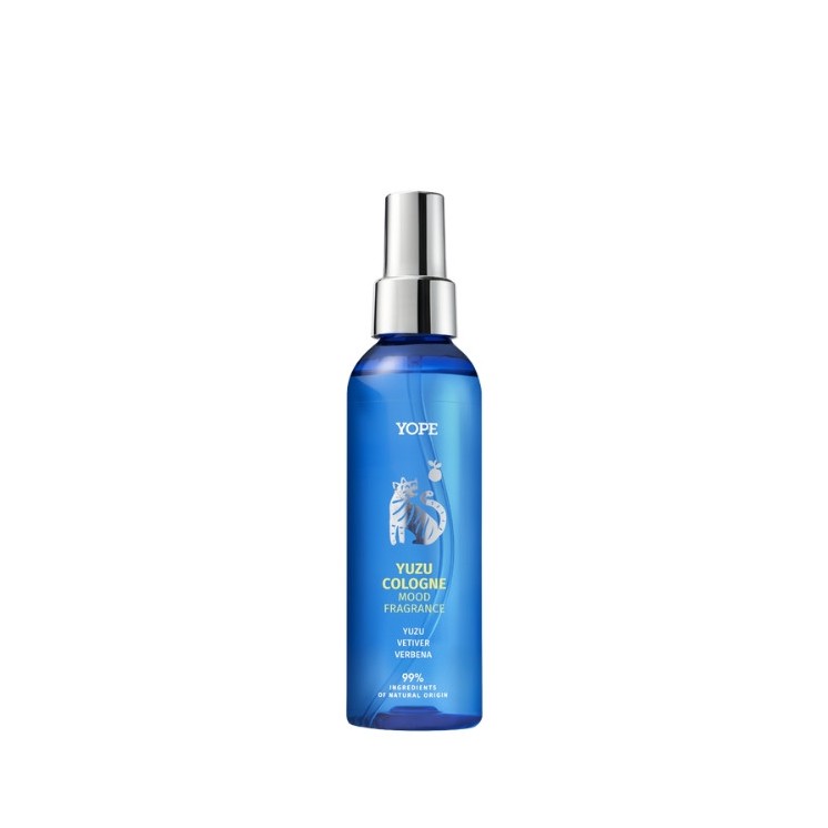YOPE Mood Fragrance natuurlijk geurende bodymist Yuzu Cologne 150 ml