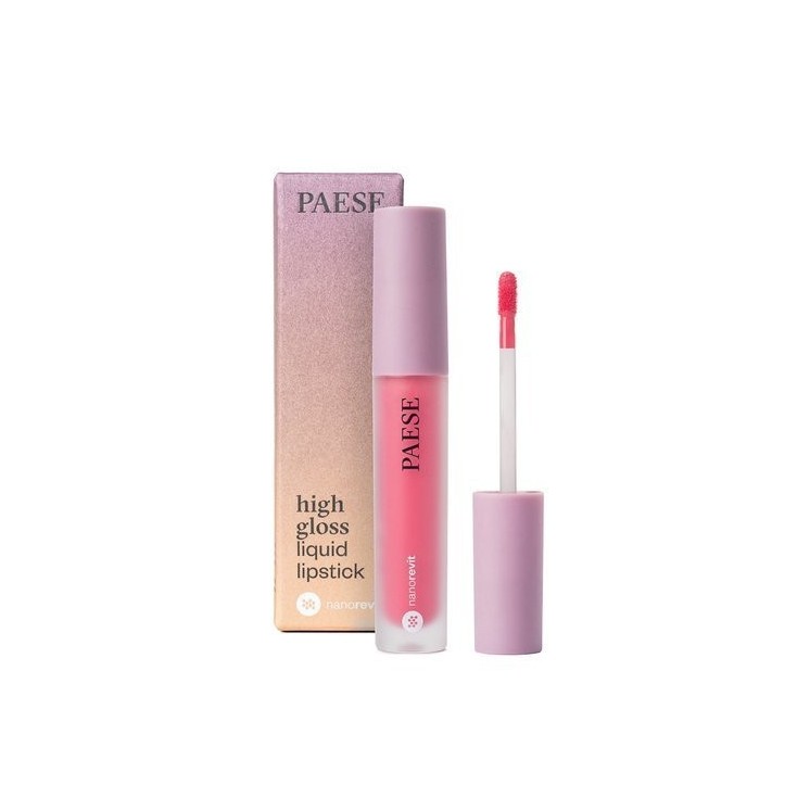 Paese Nanorevit Pomadka do ust w płynie /55/ Fresh Pink 4,5 ml