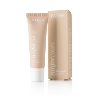 Paese Run for Cover długotrwały Podkład kryjący SPF10 /60W/ Olive 30 ml Paese Run for Cover długotrwały Podkład kryjący SPF10 /60W/ Olive 30 ml