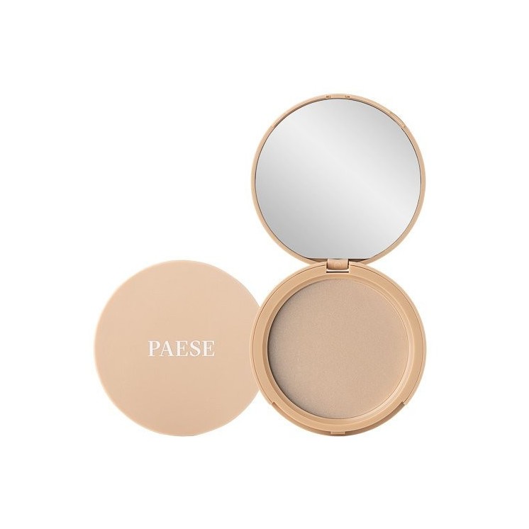 Напівпрозора матуюча пудра Paese /1A/ Warm Beige 9 г