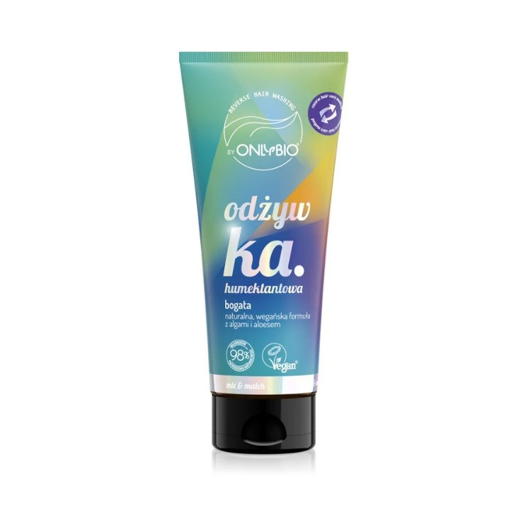 ONLYBIO Reverse Washing bogata Odżywka do włosów Humektantowa 200 ml