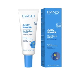 Крем для обличчя Bandi Juicy Power зволожуючий Sorbet Чорниця + Гіалуронова кислота 40 мл