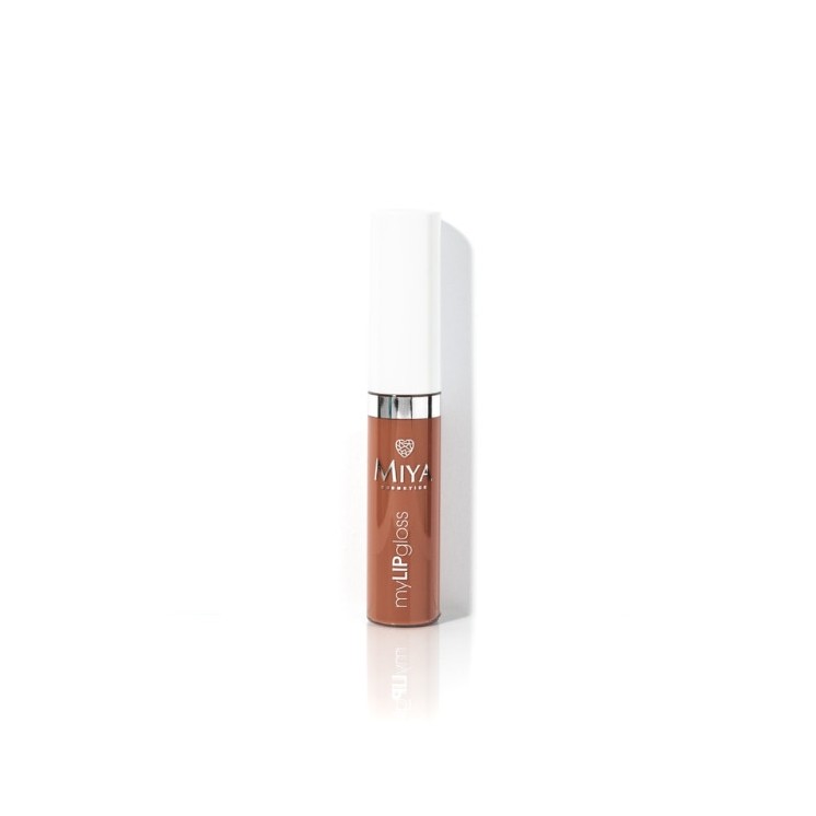 Miya Cosmetics myLIPgloss naturalny nawilżający Błyszczyk do ust z olejkami, woskami i witaminami Nude 9 ml