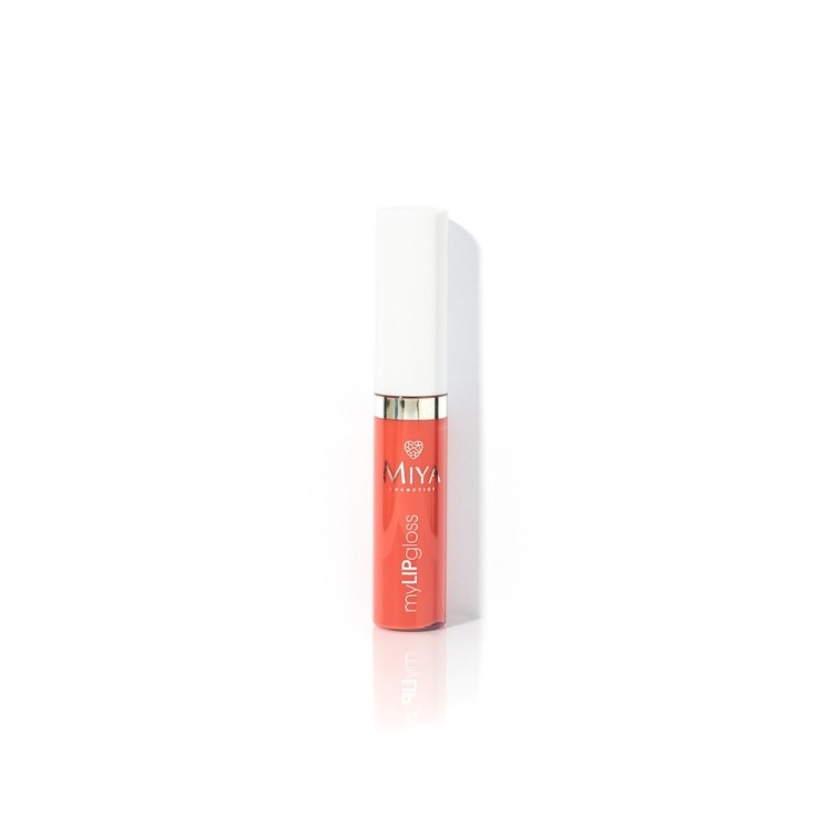 Miya Cosmetics myLIPgloss naturalny nawilżający Błyszczyk do ust z olejkami, woskami i witaminami Rosé 9 ml