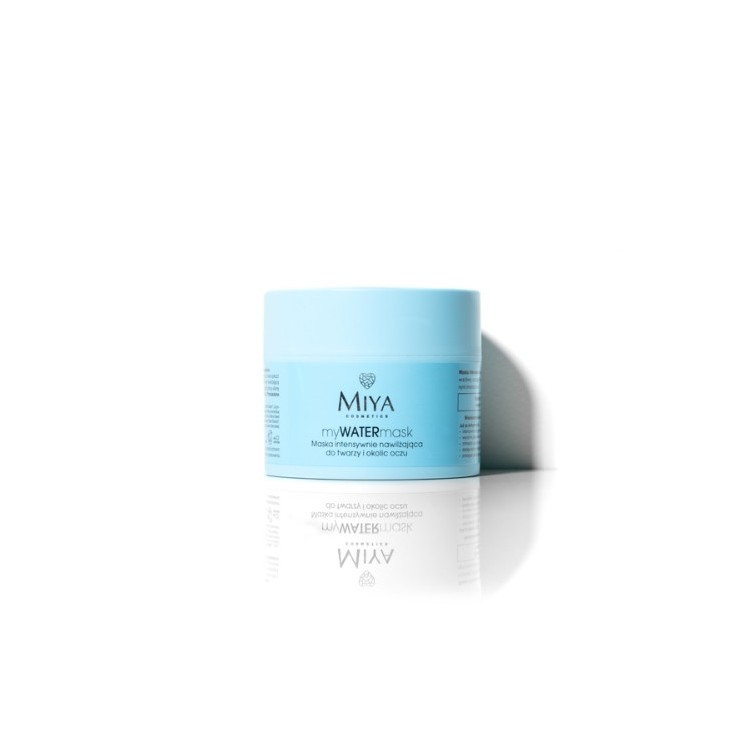 Miya Cosmetics myWATERmask Maska do twarzy i okolic oczu intensywnie nawilżająca 50 ml