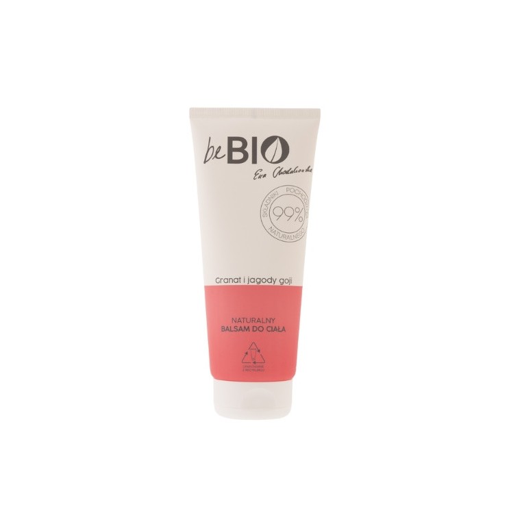 beBIO Ewa Chodakowska naturalny Balsam do ciała Granat i Jagody Goji 200 ml