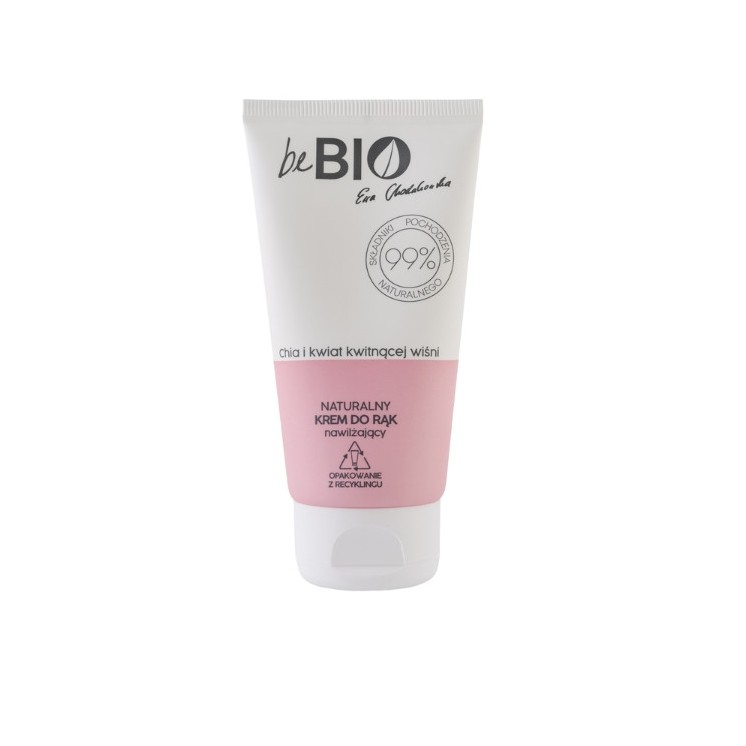 beBIO Ewa Chodakowska naturalny Krem do rąk Chia i Kwiat Japońskiej Wiśni 75 ml