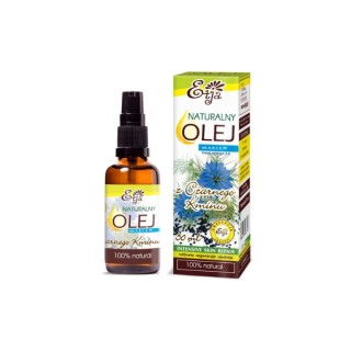 Etja Naturalny Olej z Czarnego Kminu 50 ml Etja Naturalny Olej z Czarnego Kminu 50 ml