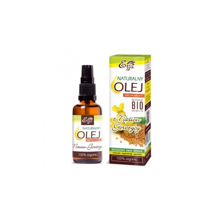 Etja Naturalny Olej z nasion Gorczycy BIO 50 ml