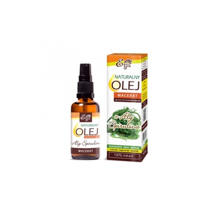 Etja Naturalny Olej Macerat z Alg-Spirulina