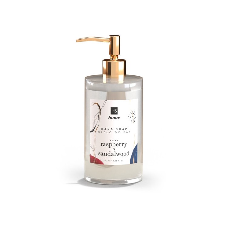 HiSkin Home Mydło do rąk Raspberry & Sandalwood 250 ml