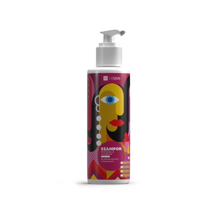 HiSkin Art Line Szampon do włosów suchych i zniszczonych Regeneracja & Ochrona 300 ml