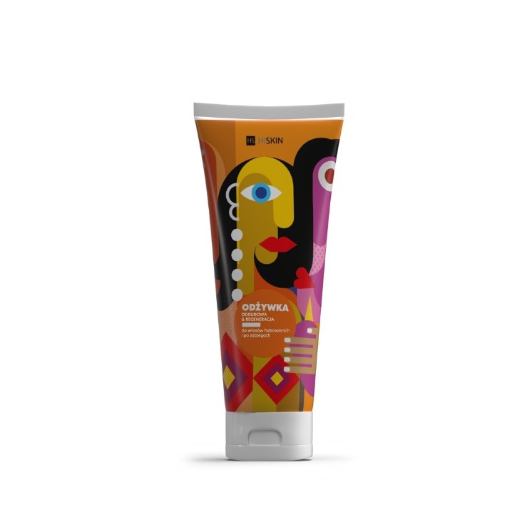 HiSkin Art Line Haarconditioner na kleur- en kappersbehandelingen Reconstructie & Regeneratie 250 ml