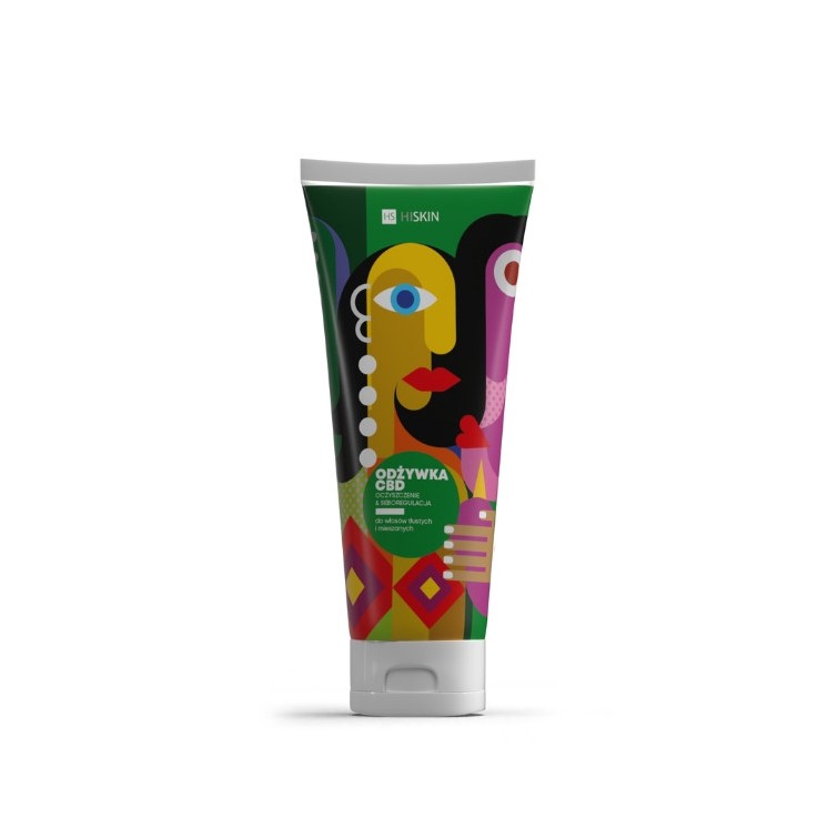 HiSkin Art Line Conditioner для жирного та змішаного волосся Cleansing & Seboregeneration 250 мл