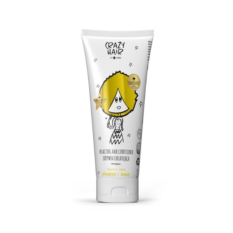 HiSkin Crazy Hair Pinacolada chelerende haarconditioner 250 ml