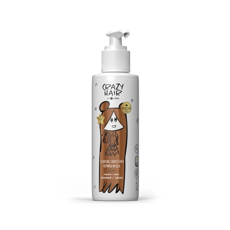 HiSkin Crazy Hair Odzywka do włosów myjąca Coconut 300 ml