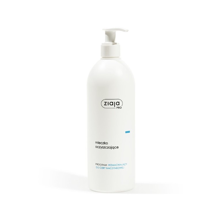 Ziaja Pro oczyszczające Mleczko do twarzy Cera naczynkowa 500 ml