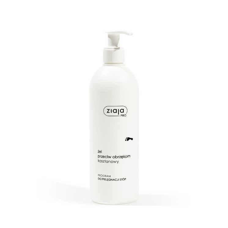 Ziaja Pro kasztanowy Żel do stóp przeciw obrzękom 400 ml
