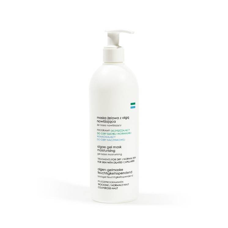 Ziaja Pro moisturizing face gel mask with algae 400 ml + 22 g