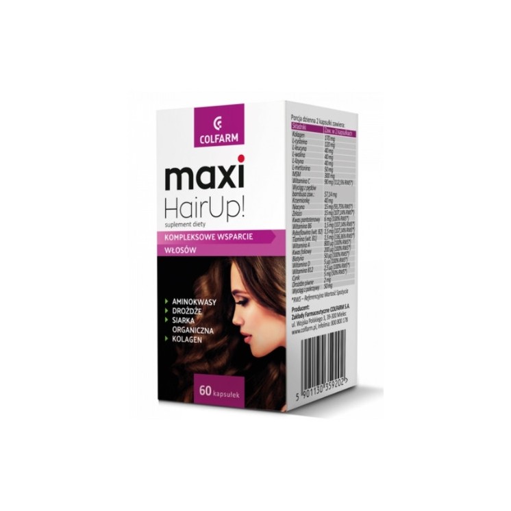 Maxi HairUp! 60 tabletek