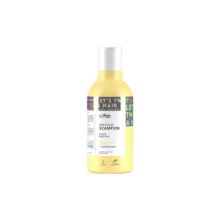 Vis Plantis so!flow odżywczy Szampon do włosów kręconych 400 ml
