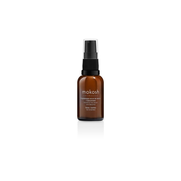 Mokosh wygładzające Serum do twarzy Bakuchiol, Owies, Bambus 30 ml