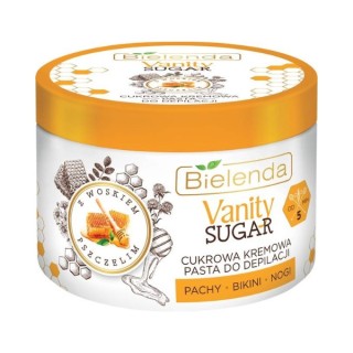 Bielenda Vanity Sugar cukrowa, kremowa Pasta do depilacji 100 g Bielenda Vanity Sugar cukrowa, kremowa Pasta do depilacji 100 g