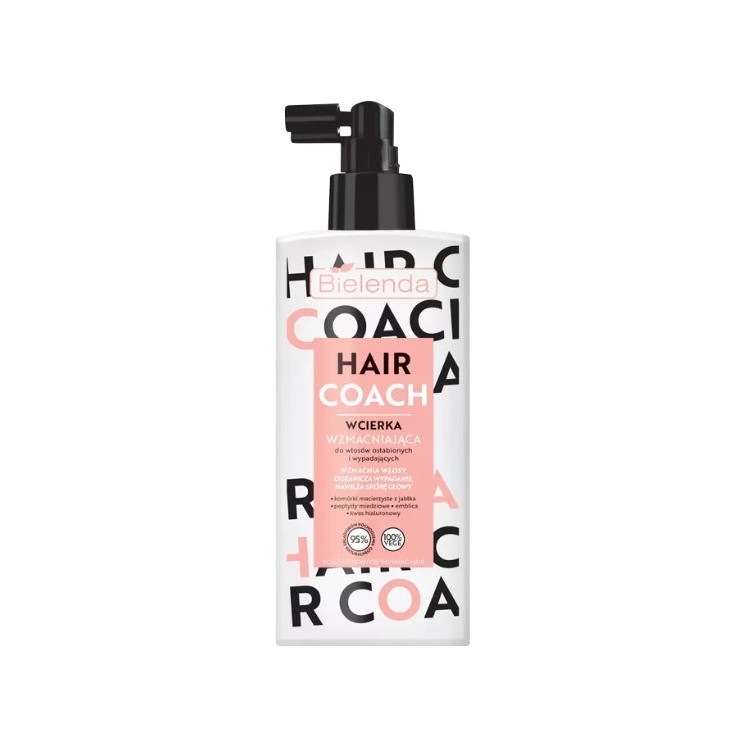 Bielenda Hair Coach wzmacniająca Wcierka do włosów osłabionych i wypadających 150 ml
