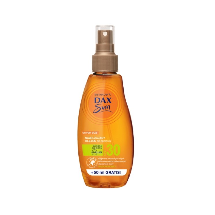 Dax Sun nawilżający Olejek do opalania SPF30 200 ml
