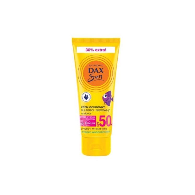 Dax Sun beschermende zonnecrème voor kinderen en baby's SPF50 75 ml