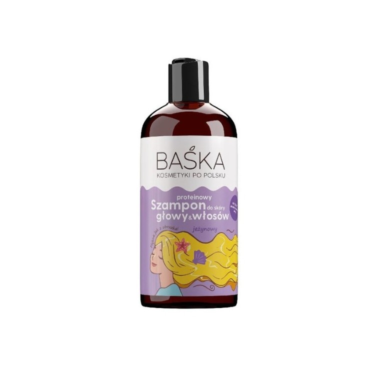 Baśka proteinowy Szampon do włosów i skóry głowy Jeżyna 500 ml